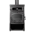 FS-013YKST Flame Stove Sirius Mega YK Style Fırınlı Döküm Soba 3