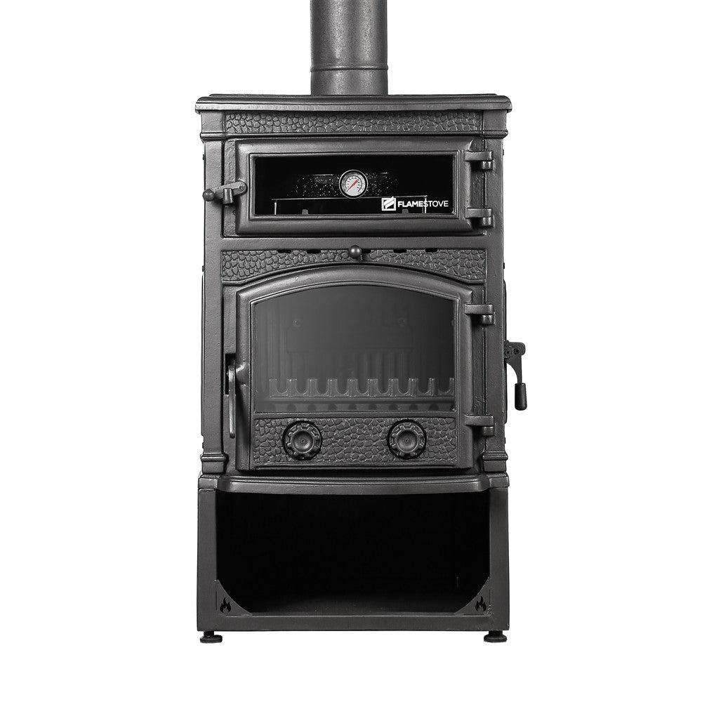 FS-013YKST Flame Stove Sirius Mega YK Style Fırınlı Döküm Soba 3