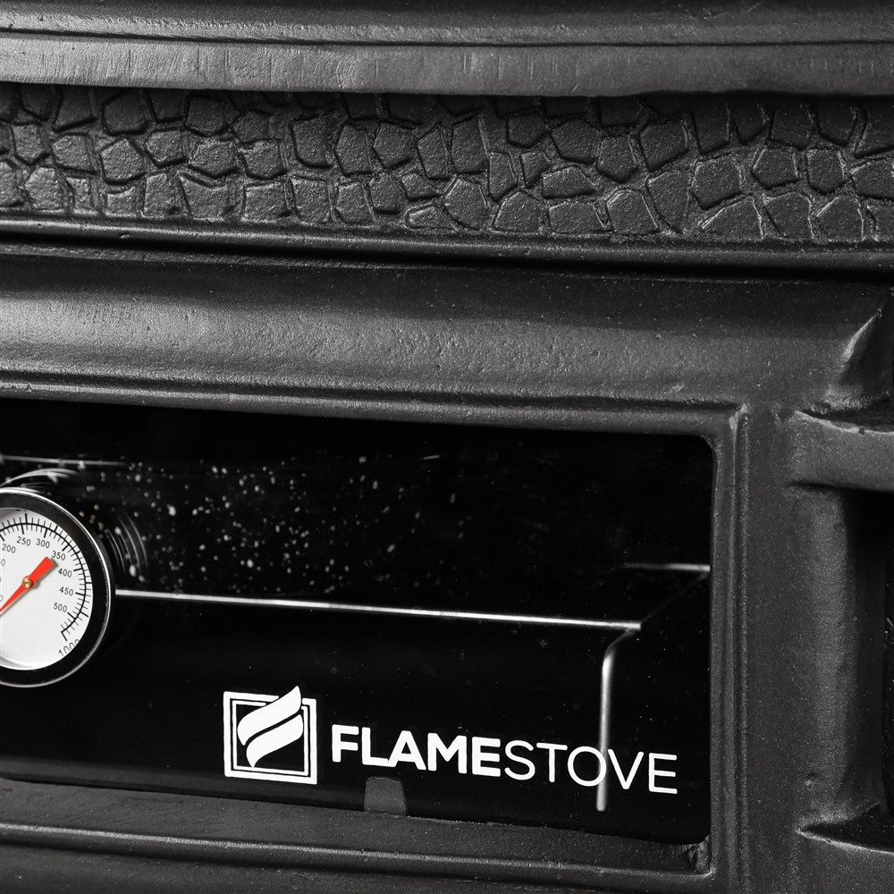 FS-013YKST Flame Stove Sirius Mega YK Style Fırınlı Döküm Soba 7