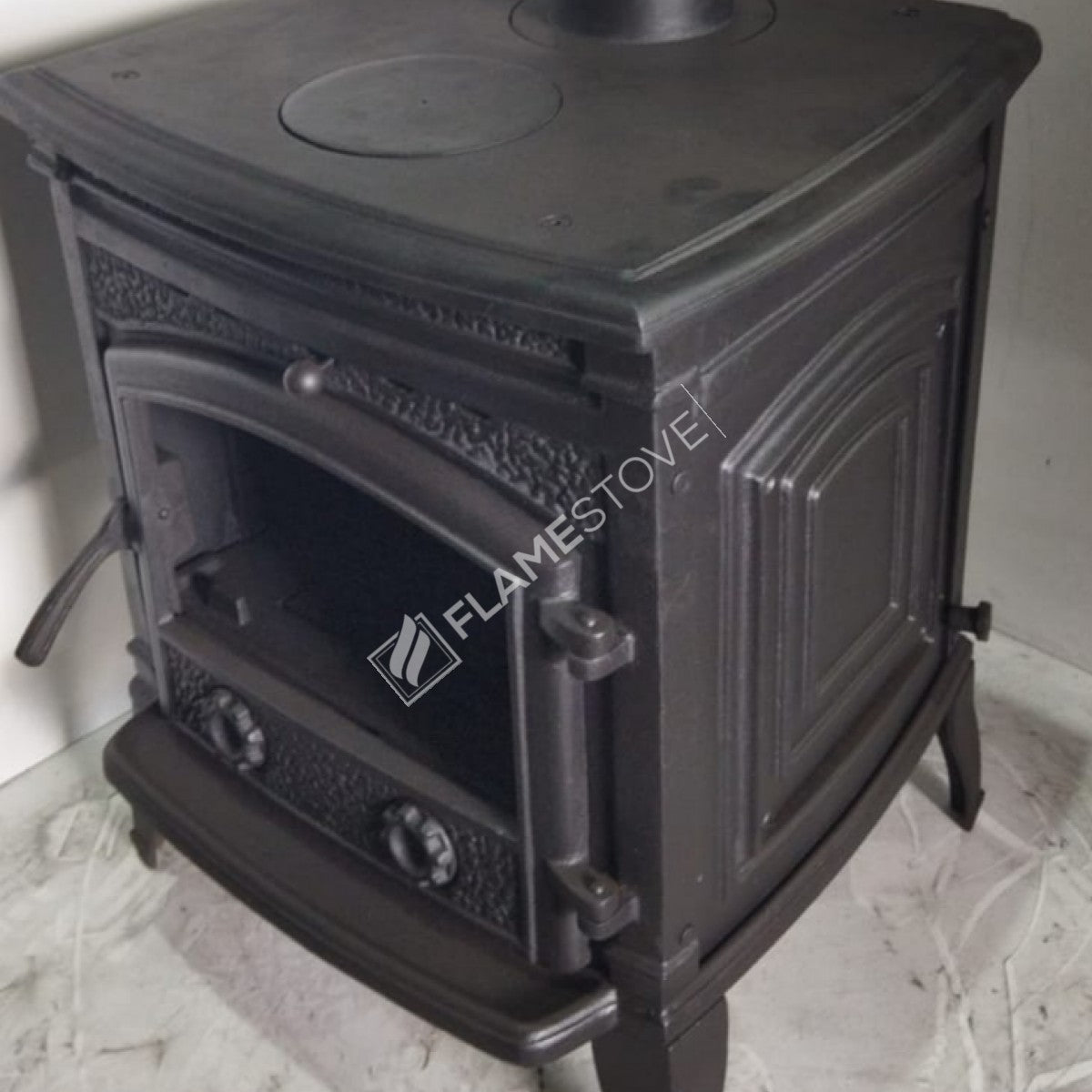FS-016 Flame Stove Sirius Star Yüksek Verimli Pik Döküm Odun Kömür Sobası FS-016 6