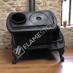 FS-059 Flame StoveNostaljik Fransız H2 Pik Döküm Soba: Odun Kömür Uyumlu, Yüksek Verimli Isıtma 11