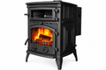 FS-013SS Flame Stove Sirius Mega Sulu Sistem Döküm Soba, Yüksek Verimli Çift Yanmalı Odun Kömür 1
