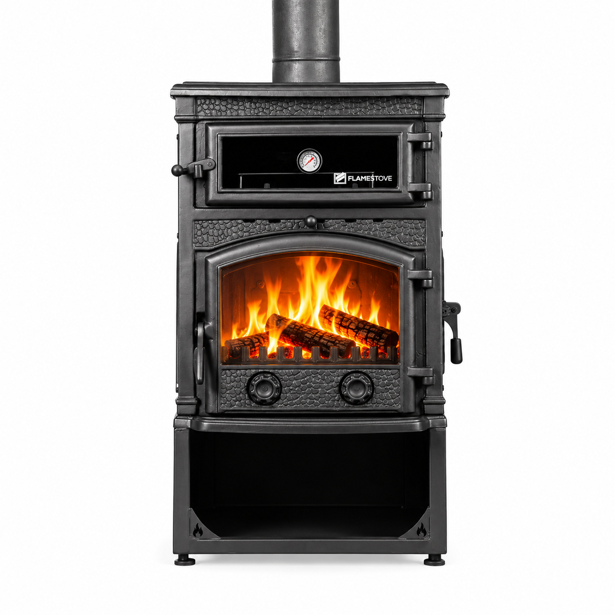 FS-013YKST Flame Stove Sirius Mega YK Style Fırınlı Döküm Soba 2