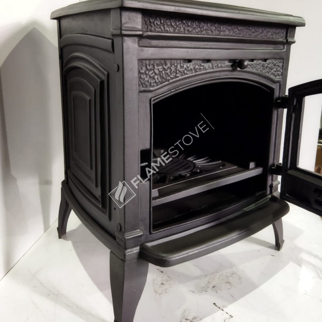 FS-016 Flame Stove Sirius Star Yüksek Verimli Pik Döküm Odun Kömür Sobası FS-016 7