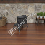 FS-059 Flame StoveNostaljik Fransız H2 Pik Döküm Soba: Odun Kömür Uyumlu, Yüksek Verimli Isıtma 8
