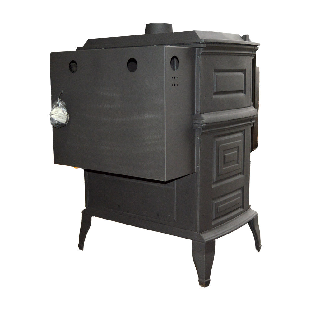 FS-033SS Flame Stove Döküm Sulu Isıtma Sobası 33 kW Altara Premium Çift Yanma 6