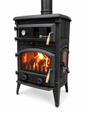 FS-071YK Flame Stove Fırınlı Döküm Soba Sirius Midi Yan Kapaklı 1