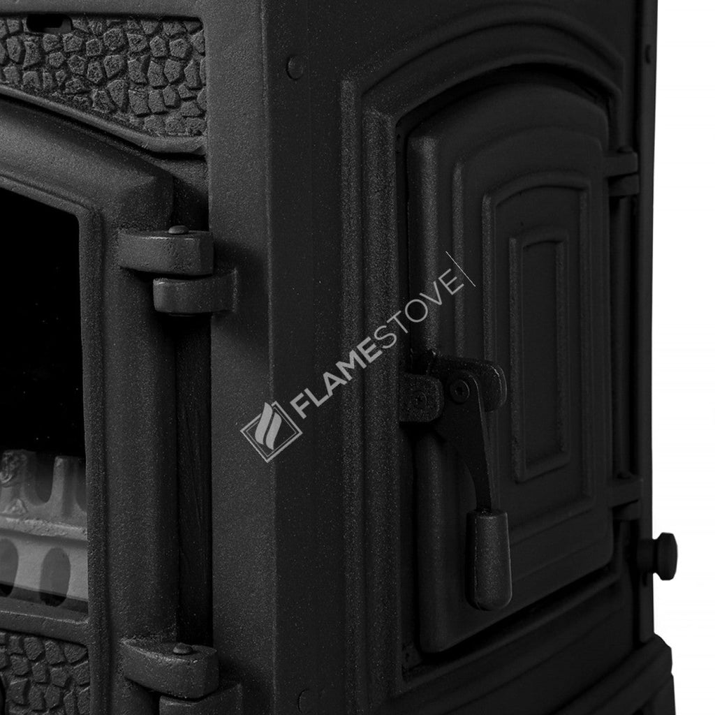 FS-016YK Flame Stove Sirius Star Yan Kapaklı Döküm Soba: Yüksek Verimli, A Sınıfı Odun Kömür. FS-16YK 13