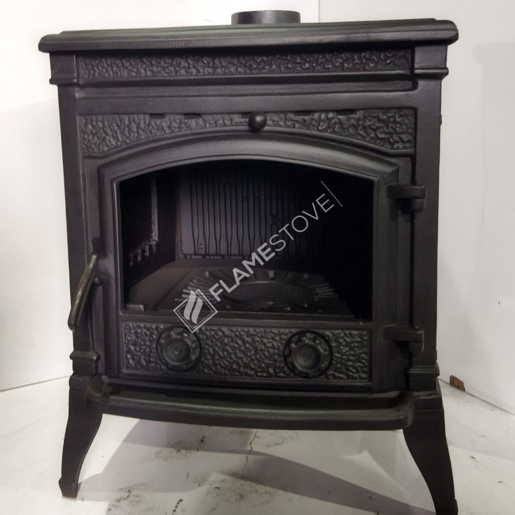 FS-016 Flame Stove Sirius Star Yüksek Verimli Pik Döküm Odun Kömür Sobası FS-016 4