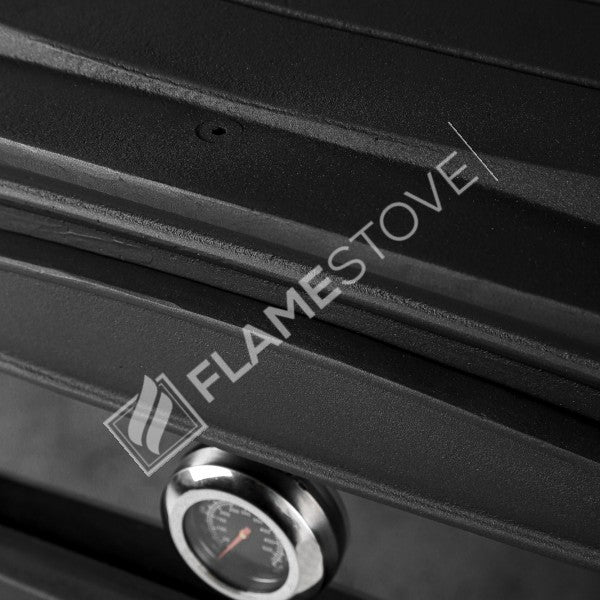 FS-033YK Flame Stove Altara Premium Fırınlı Yan Kapaklı Döküm Soba: Çift Yanmalı, A Enerji Sınıfı 10