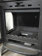 FS-024AK Modena Lüks Oven 3 camlı kuzineli Altan küllüklü Döküm Soba 8