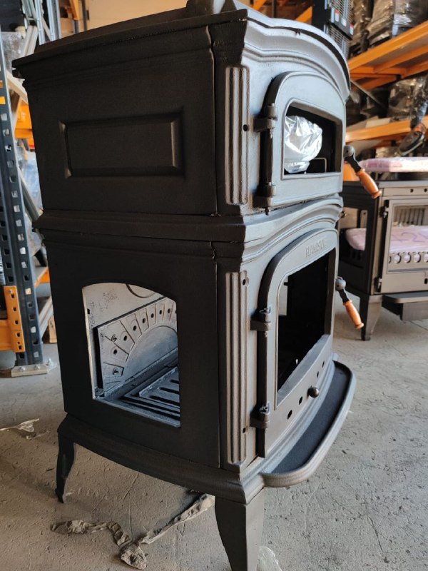 FS-034-YKAK Flame Stove ALTARA LÜX PREMİUM DÖKÜM SOBA ALTTAN KÜLLÜKLÜ YANDAN KAPAKLI 9