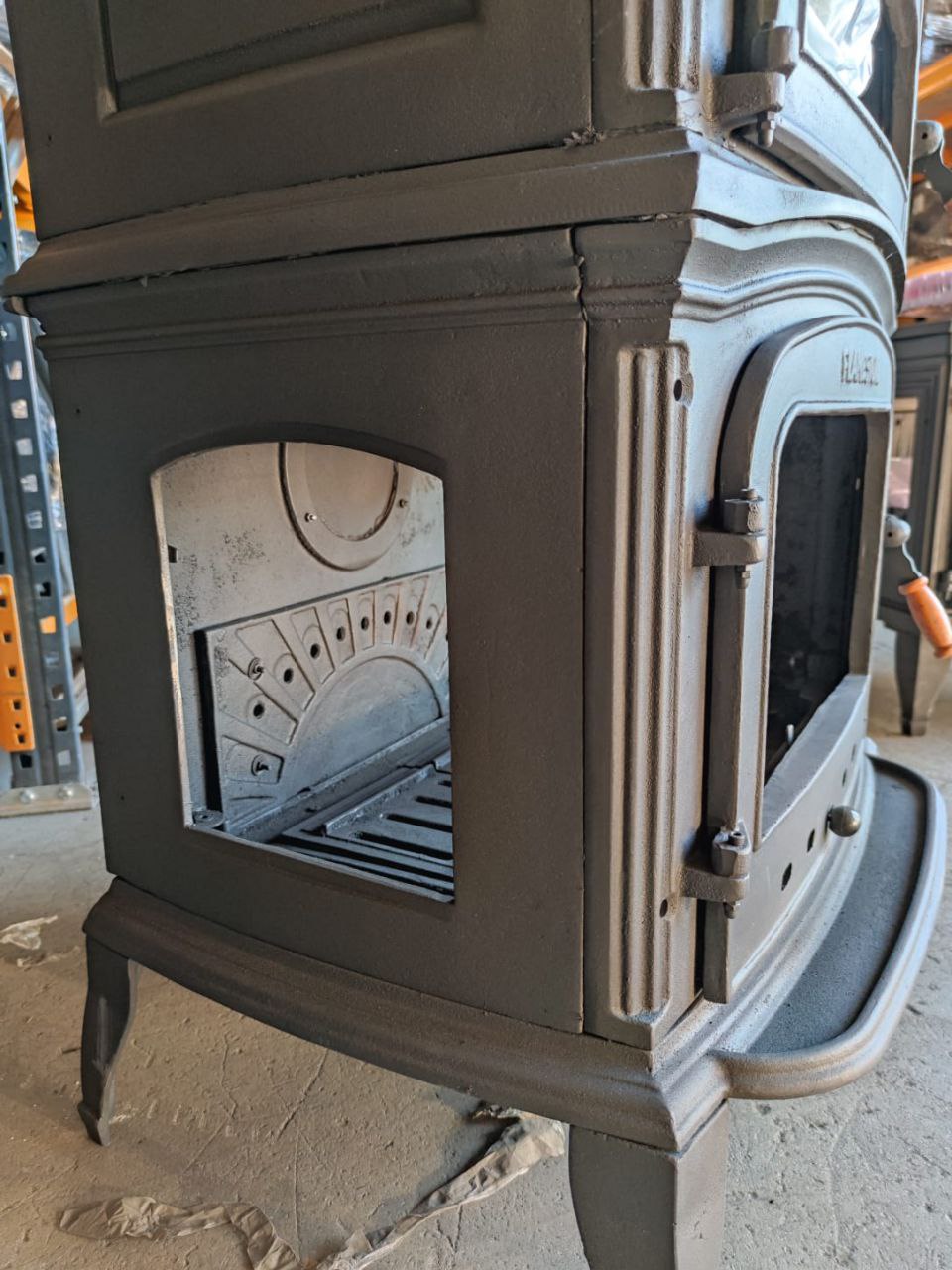 FS-034-YKAK Flame Stove ALTARA LÜX PREMİUM DÖKÜM SOBA ALTTAN KÜLLÜKLÜ YANDAN KAPAKLI 10