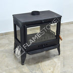 FS-043 Flame Stove 3 Camlı Döküm Soba: Yüksek Verimli Odun Kömür Isıtıcı 7