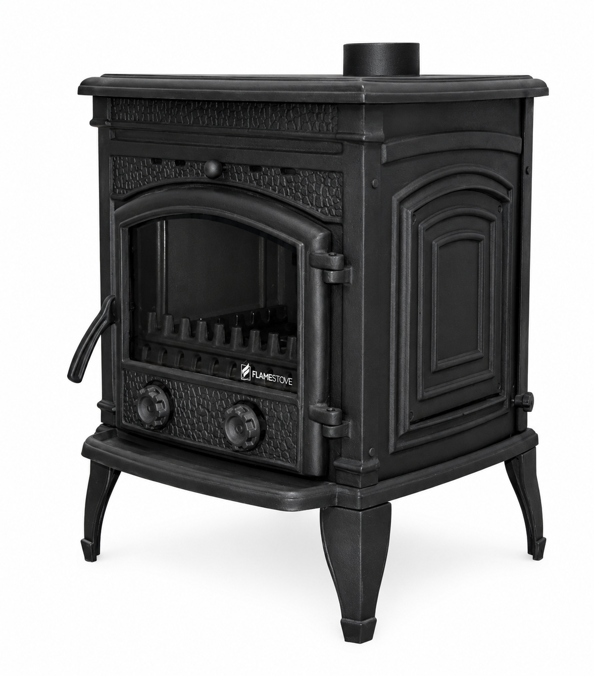 FS-016 Flame Stove Sirius Star Yüksek Verimli Pik Döküm Odun Kömür Sobası FS-016 3