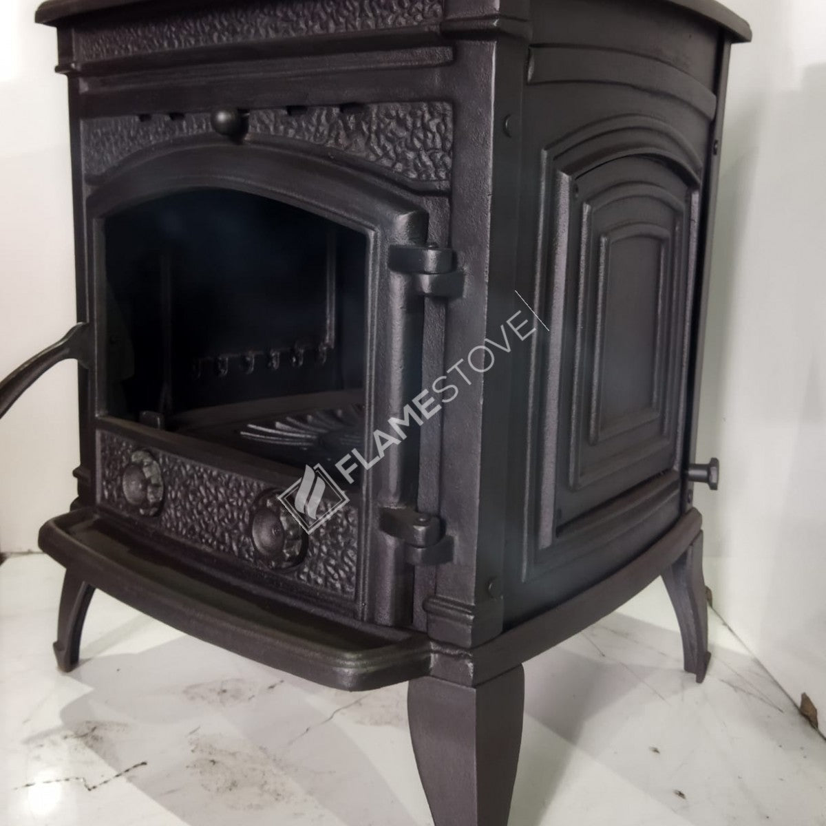 FS-016 Flame Stove Sirius Star Yüksek Verimli Pik Döküm Odun Kömür Sobası FS-016 8