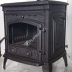 FS-016 Flame Stove Sirius Star Yüksek Verimli Pik Döküm Odun Kömür Sobası FS-016 5