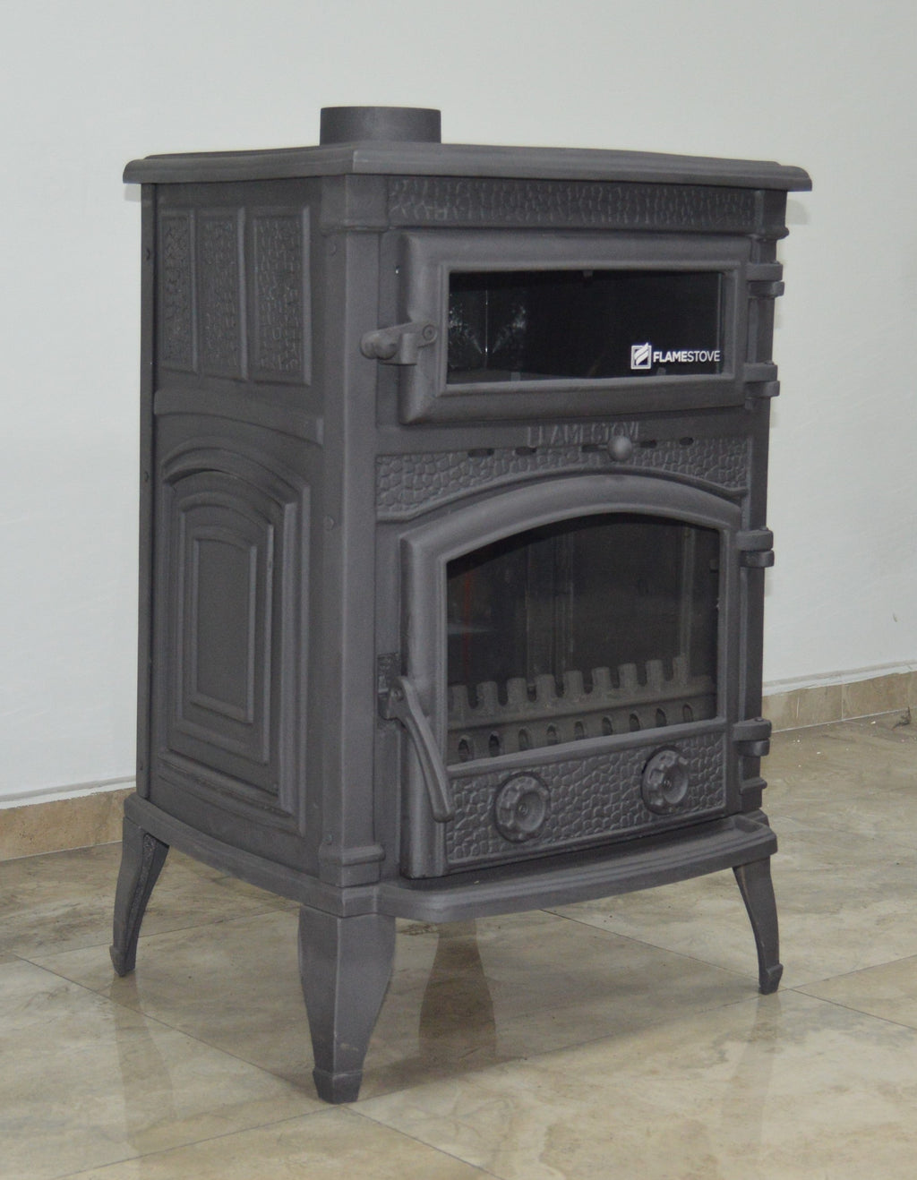 FS-013YK Flame Stove Sirius Mega Fırınlı Döküm Soba 13