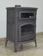 FS-013YK Flame Stove Sirius Mega Fırınlı Döküm Soba 13