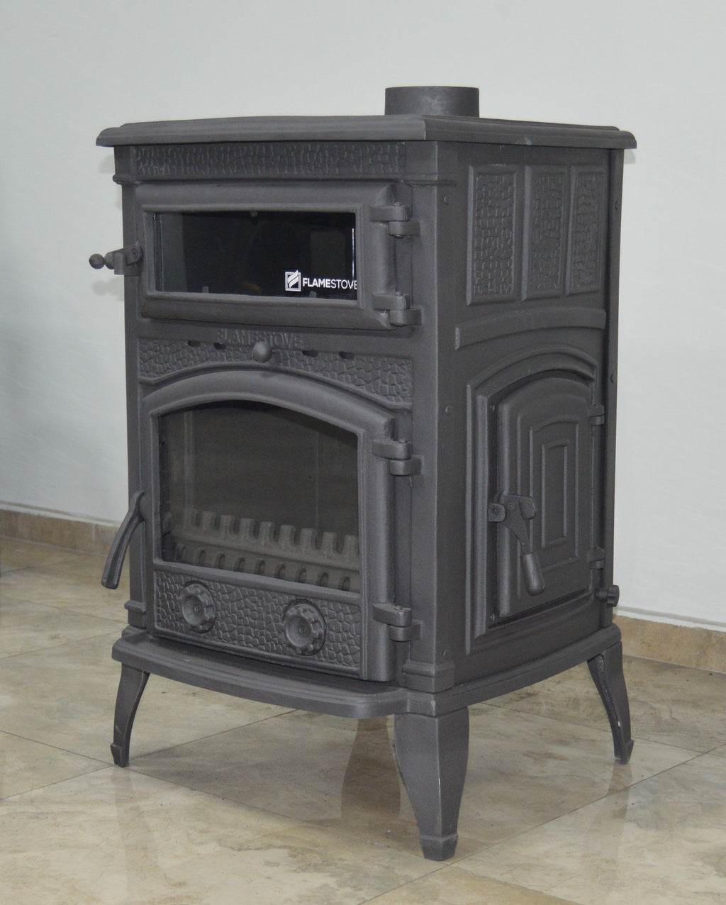 FS-013YK Flame Stove Sirius Mega Fırınlı Döküm Soba 14