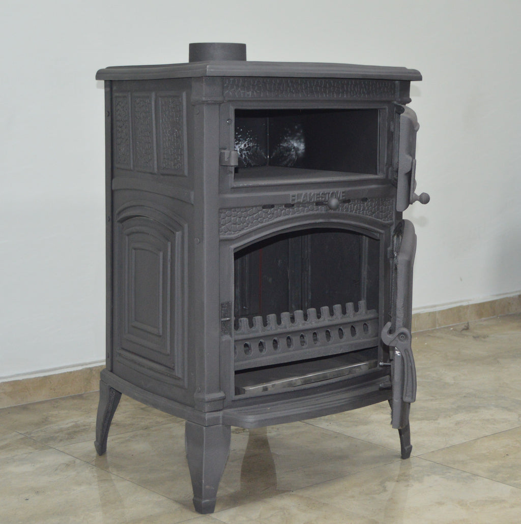 FS-013YK Flame Stove Sirius Mega Fırınlı Döküm Soba 15