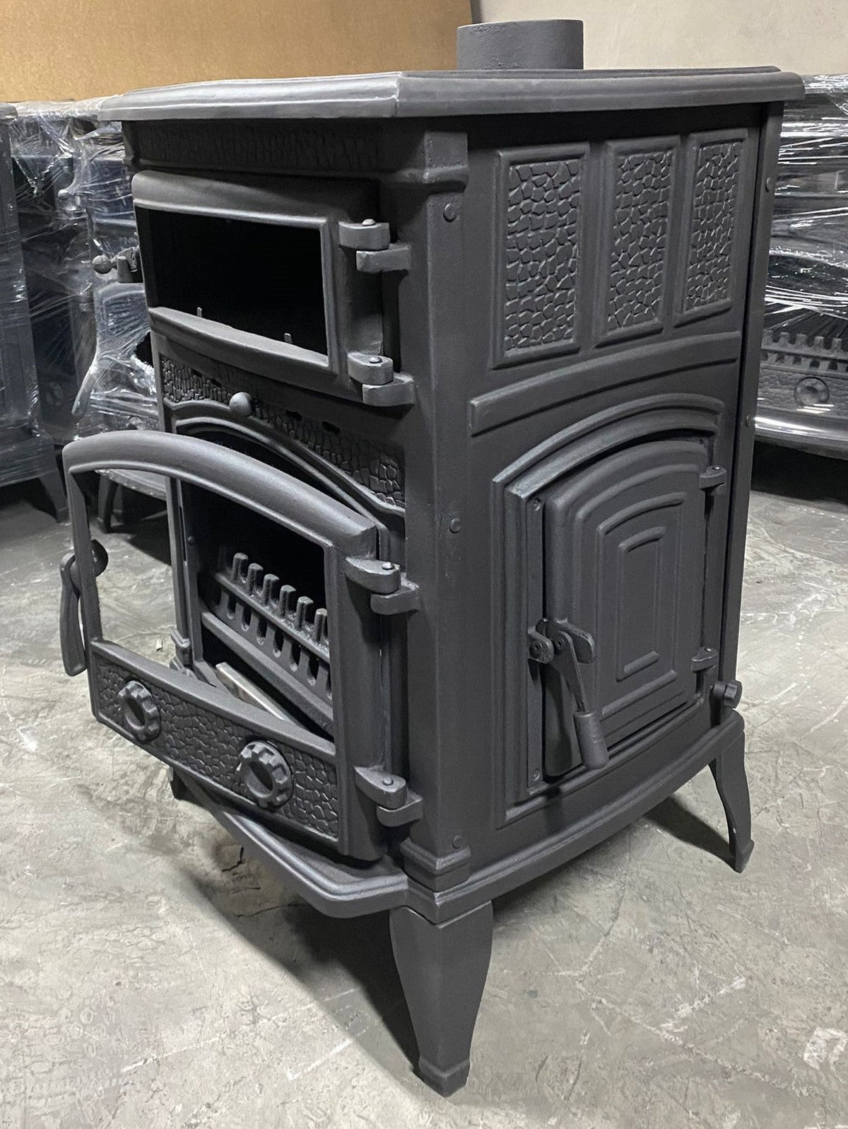 FS-013YK Flame Stove Sirius Mega Fırınlı Döküm Soba 7