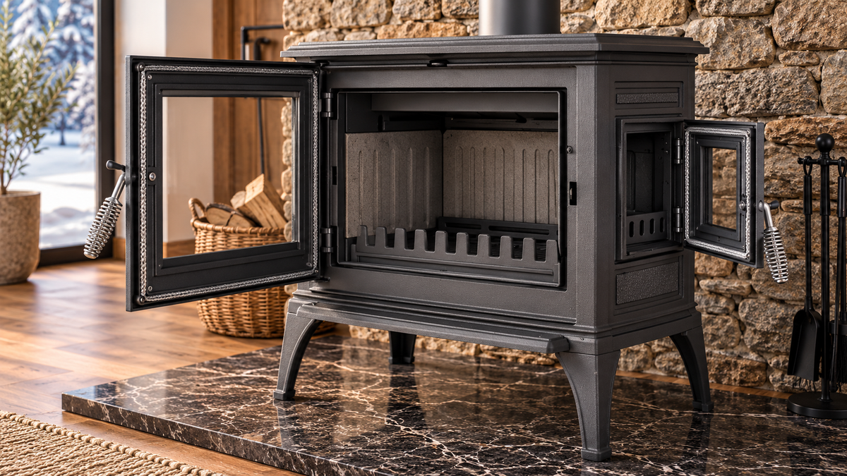 MS-900 | Maşinga 900 NOVA Döküm Odun Sobası | 9 kW