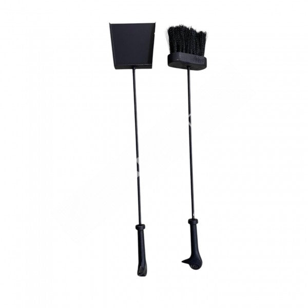 FS-103Ö Flame Stove Ördek Başlı 4'lü Pik Döküm Maşa Takımı: Şömine ve Barbekü İçin Ergonomik Set 3