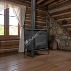 FS-016YK Flame Stove Sirius Star Yan Kapaklı Döküm Soba: Yüksek Verimli, A Sınıfı Odun Kömür. FS-16YK 6