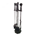 FS-103A Flame Stove Flame Stove Aslan Başlı Pik Döküm 4'lü Şömine Soba Maşa Takımı Seti 1