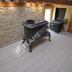 FS-059 Flame StoveNostaljik Fransız H2 Pik Döküm Soba: Odun Kömür Uyumlu, Yüksek Verimli Isıtma 12