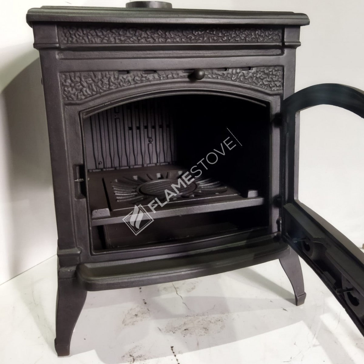 FS-016 Flame Stove Sirius Star Yüksek Verimli Pik Döküm Odun Kömür Sobası FS-016 9