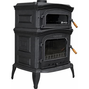 FLAMESTOVE FS-033  Altara Premium Pik Döküm Fırınlı Şömine 3