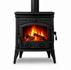 FS-016YK Flame Stove Sirius Star Yan Kapaklı Döküm Soba: Yüksek Verimli, A Sınıfı Odun Kömür. FS-16YK 2