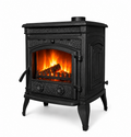 FS-016 Flame Stove Sirius Star Yüksek Verimli Pik Döküm Odun Kömür Sobası FS-016 1