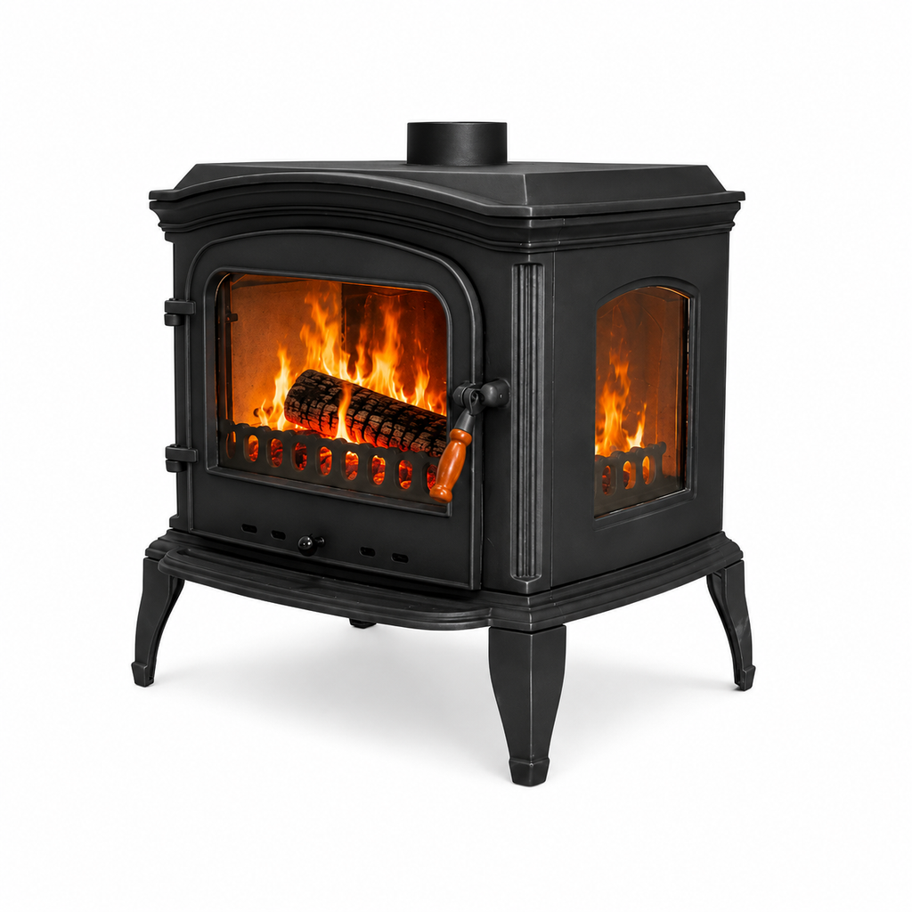 FS-032 Flame Stove Altara Lux Döküm Soba: Yüksek Verimli, Estetik, Dayanıklı Odun Kömür Sobası 1